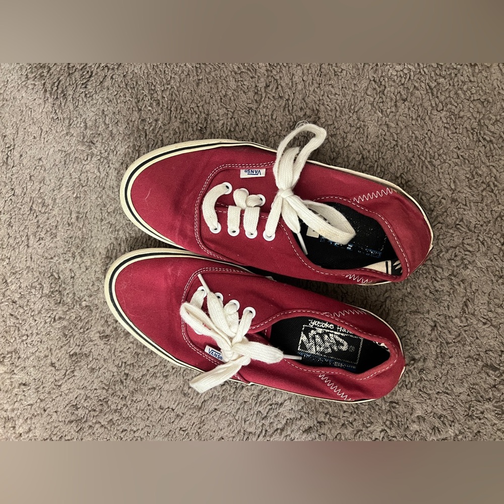 VANS Yusuke Hanai x SF Rumba Red - Tapes Partial Missing Size 8 - Picture 8 of 10